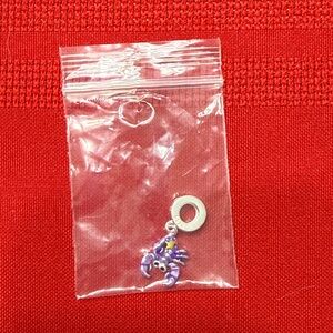 Zodiac Sign Scorpio Dangle Charm Pendant for Bracelet